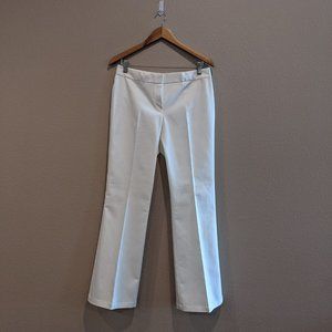 NWOT - Tahari Flare Leg White Dress Pants